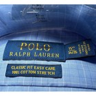 Polo Ralph Lauren Mens 15.5-34/35 Classic Fit Stretch Cotton Check Dress Shirt