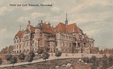 AK Hotel und Cafe Rübezahl Marienbad Böhmen...