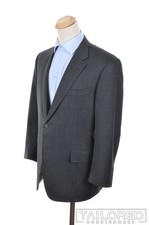 CANALI Current 1934 Gray Striped Wool Blazer Sport Coat Jacket - EU 58 / US 44 R