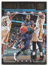 2018-19 Hoops Winter #LCA-22 Kemba Walker Lights Camera Action Charlotte Hornets
