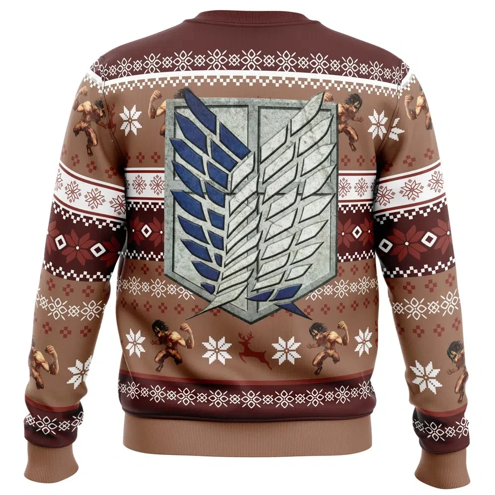 Levi Ackerman AO Titan Ugly Christmas Sweater