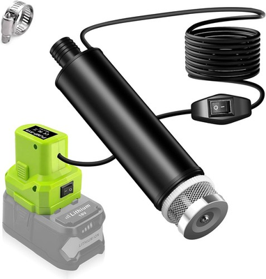 #ad Submersible Water Pump for Ryobi 18V Battery 635GPH 100W Cordless Battery Power $48.39