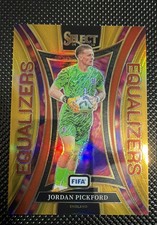 2024-25 Panini Select Fifa - Equalizers Jordan Pickford #3 Gold Prizm /10