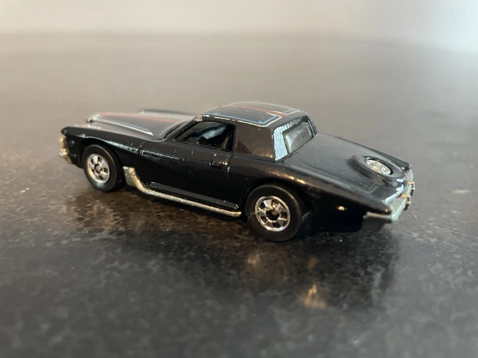 Coche diecast Hot Wheels negro Stutz Blackhawk 1/64 Malasia Mattel vintage 1979 Foto 3 de 4