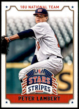 2015 Panini USA Stars & Stripes Peter Lambert #81 (RC) 18U National Team Card