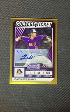 2022 Panini Elite Extra Edition - College Tickets Optic Gavin Williams...