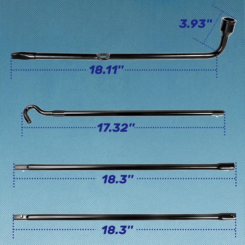 Spare Tire Tool Kit Jack Handle Wheel Lug Wrench for 2004-2018 Ford F150 Black - Picture 3 of 7
