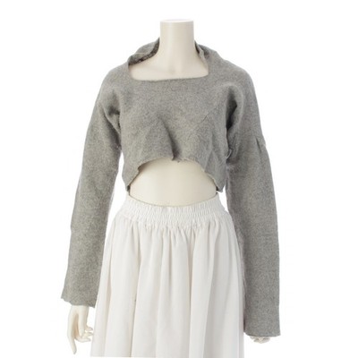 COMME des GARCONS 94AW AD1994 Wool nylon Fulling Deformed Knit sweater Long ...