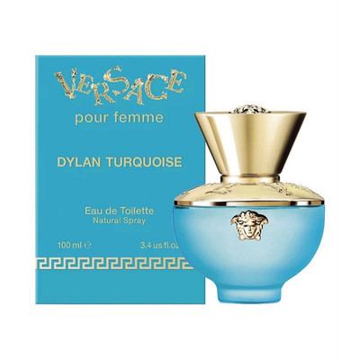 Versace Dylan Turquoise Eau de Toilette Spray 3.4 oz for Women