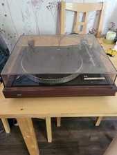 Vintage DUAL CS 505-2 Belt Drive Record Player Turntable + Dust Cover