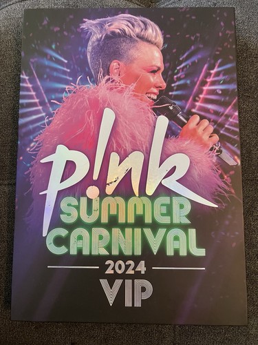 PINK VIP Memorabilia Summer Carnival Box Concert Souvenir 2024 VIP P!NK ...