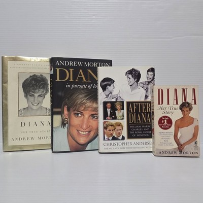 Princess Diana Book Lot Andrew Morton After Diana Royal Family Biography