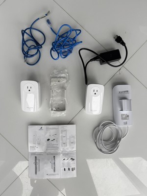 TP-Link Powerline Adapter Kit + Ubiquiti NanoStation M5 (Open Box Set)