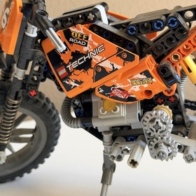 LEGO Technic 42007 Moto Cross Bike 2013 Retired RARE Complete Set No Box