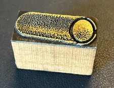 Roller, cylinder, tube | vintage letterpress printing block