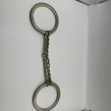 Never rust Loose Ring Double Twisted Wire Snaffle Bit Made In England