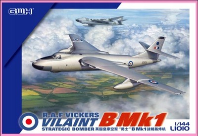 R.A.F Strategic Bomber Vickers Valiant B. MK1 GWH-L1010 skala 1/144