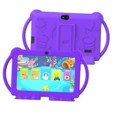 Kids Tablet, 7 inch Tablet for Kids 4GB 32GB Supports 1TB expansion Purple
