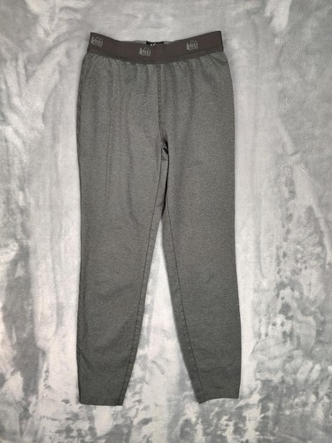 REI Co-op Leggings Kids 8 Gray Thermal Base Layer Ankle Ski Snow Pants