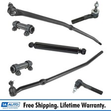 Front Steering Suspension Kit Set 7pc Tie Rod Ends Drag Link For Ram Truck 4wd Front Steering Suspension Kit Set 7pc Tie Rod Ends Drag Link For Ram Truck 4wd