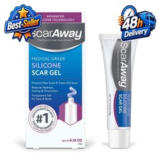 ScarAway Silicone Scar Gel for Keloid  Hypertrophic Scars, 10g