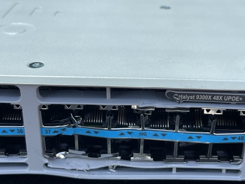 Cisco C9300X-48HX-A —- No Returns - Damaged- As Is - For Parts - Photo 5/21