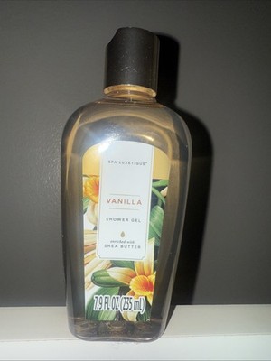 Spa Luxetique Vanilla Shower Gel with Shea Butter 7.9 fl oz