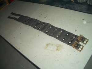 Vintage Mark V Diving Helmet Leather Weight Belt