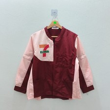 7-ELEVEN Uniform Jacket Sleeves Zip Adjustable With Three Pockets Size M