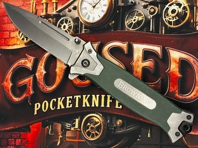 [1290] Browning 364 Folder Taschenmesser Linerlock Glasbrecher