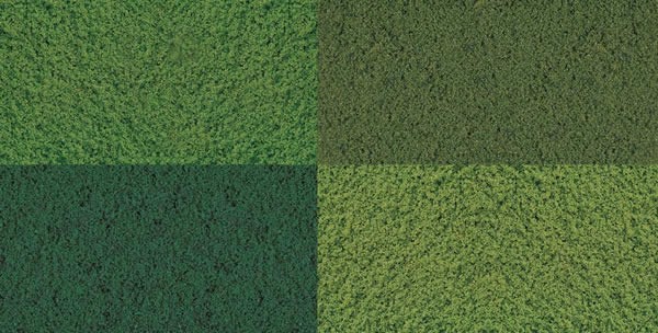 Busch 7320 A Scale Micro Foam Ground Cover Set