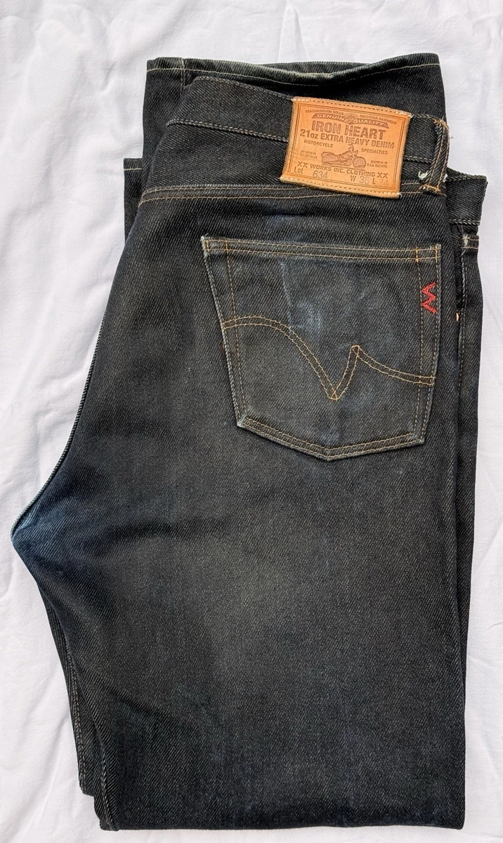 Iron Heart Cotton Jeans for Men for sale | eBay