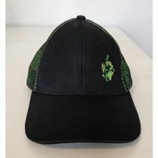 Port Authority Edge Brewing Baseball Cap Hat Black & Green Embroidered Logo