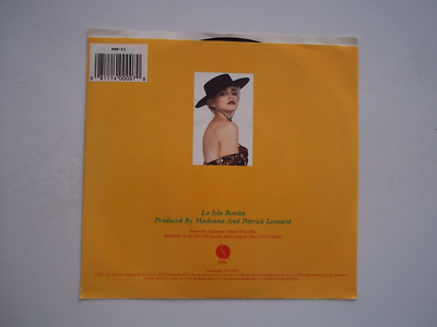 MADONNA - La Isla Bonita / Instrumental Remix - 45 RPM 7