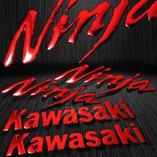 A1827 lettering Kawasaki ZX-6R sticker 56052-0754 right or left