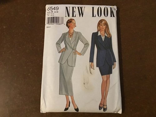 2 Simplicity Patterns 6549 3799~Jacket Skirt Blouse Dress Pant ~Size 8-18  Uncut - Picture 5 of 7