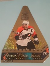 Eric Lindros Limited Edition /10 Cramer's Choice Gold 2000 Crown Royale NM-M