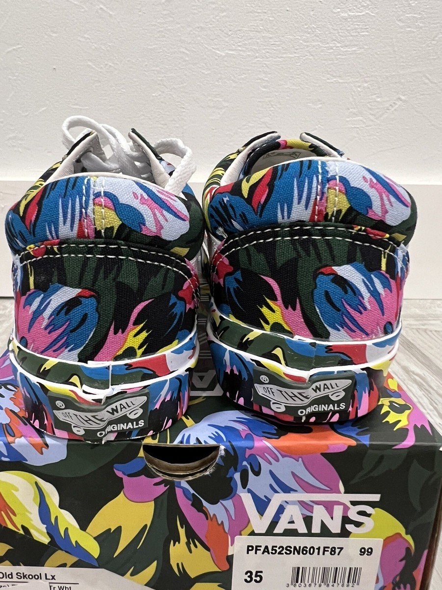 KENZO X Vans - Sneakers Floral Old Skool Lx Lo Size 35 | eBay