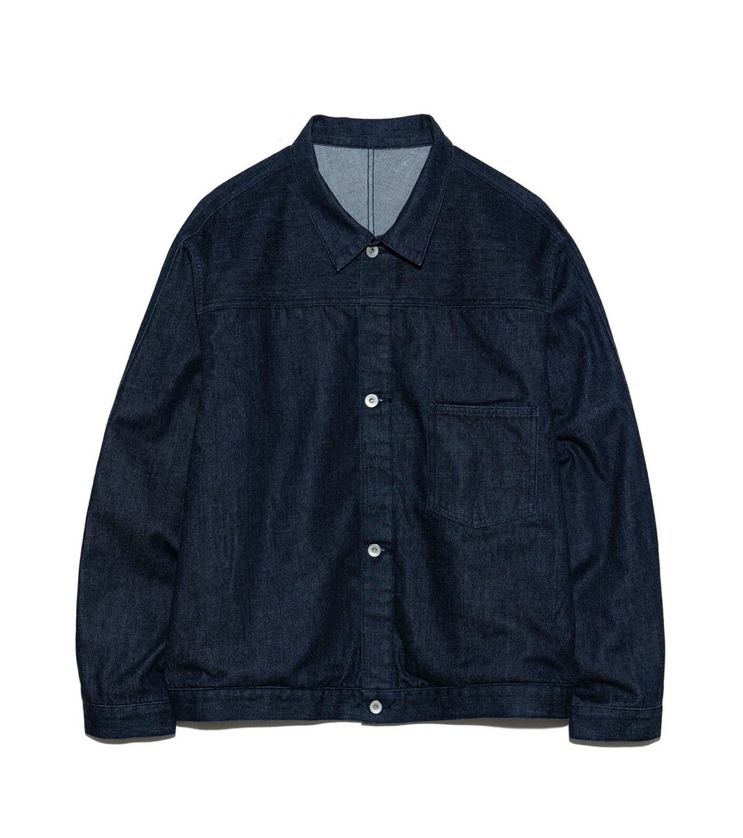 ASK availability First) nanamica Short Denim Jacket from Japan