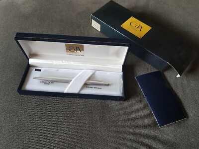 Patek Philippe CARAN d'ACHE silver ball pen new/SEALED
