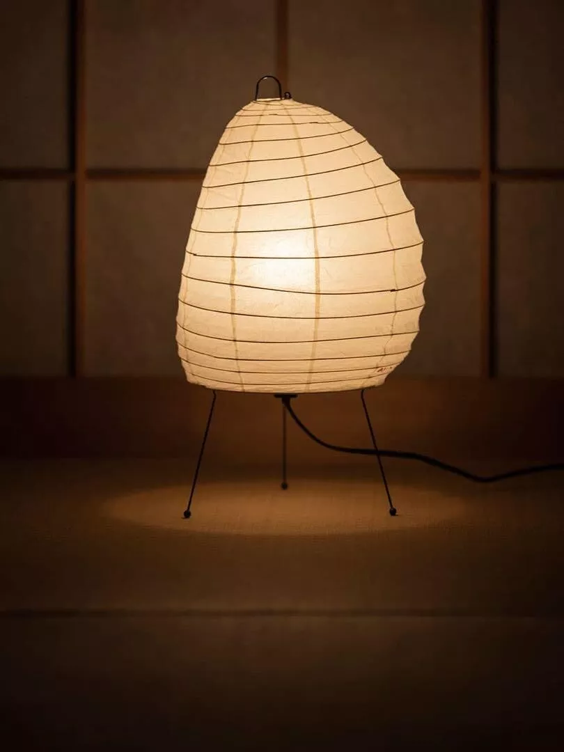 Stand Lamp Akari 1N Table Lamp Washi Japanese Light Handcraft Isamu Noguchi