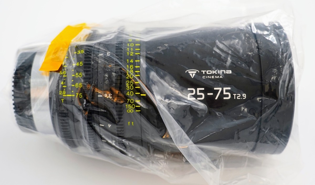 Tokina Cinema 25-75mm T2.9 EF Mount Mid-Range Zoom Lens | eBay