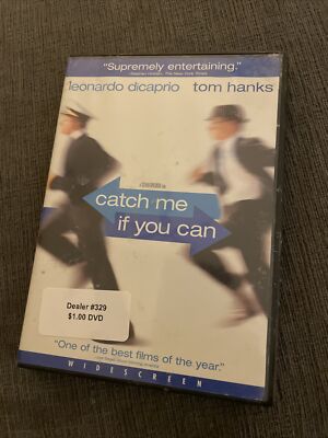 Catch Me If You Can (Widescreen Two-Disc Special Edition) DVD GOOD  667068998221|