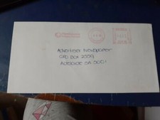 australia commercial 1998 cover used special postmark as in pic piper alderman