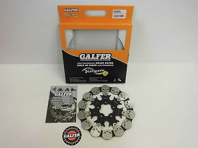 Galfer Skull Totenkopf Bremsscheibe vorne Harley Sportster Dyna Softail Touring - Bild 1 von 2