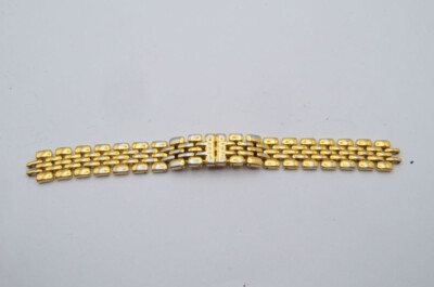 Maurice Lacroix Calypso Damen Stahl Armband 14Mm Vintage Rar Vergoldet