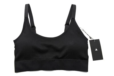 VITALITY The Nova SPORTS Bh Damen Groß Abnehmbar Bremsbeläge Dehnbar Schwarz - Bild 1 von 4