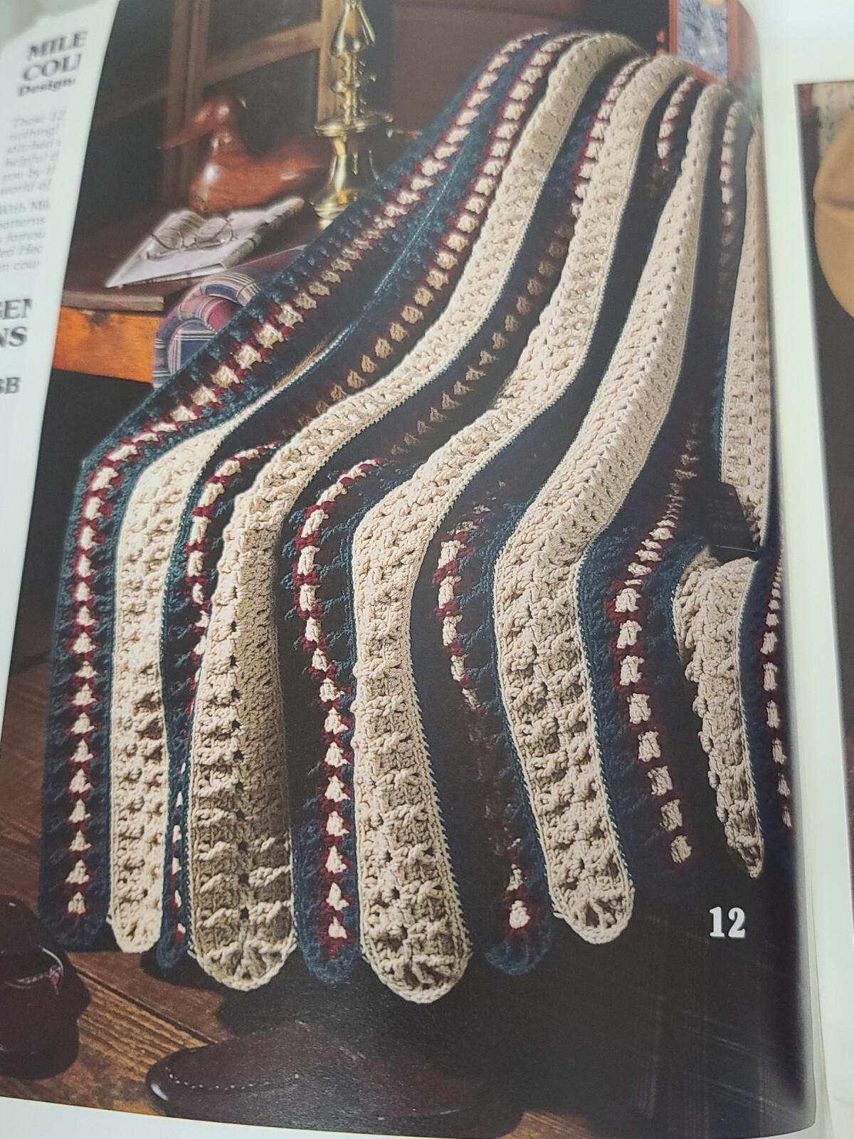 Leisure Arts Mile a Minute Collection Leaflet 2860 Red Heart Yarns