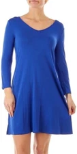 CABLE & GAUGE women dress Z50120 royal blue S MSRP $68