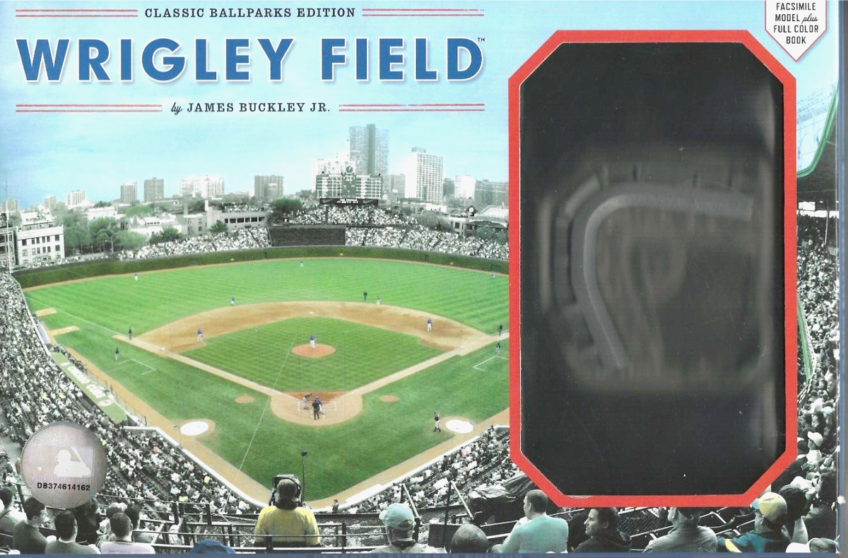 Wrigley Field, Book and Facsimile Model,NEW! Gift Box Sealed